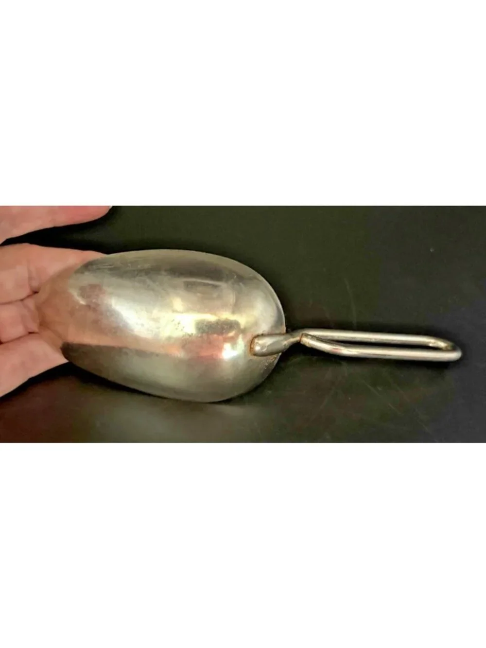 Vintage Metal Measuring Scoop WB/W Approved Good Housekeeping Rustic Primitive